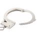 Наручники металеві БДСМ сріблястого кольору DS Fetish Handskaff metal silver
