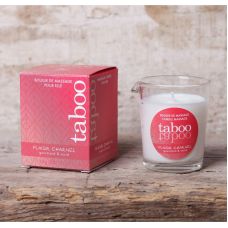 Массажная свеча для женщин с ароматом цветка какао Ruf Taboo Plaisir Charnel  60 гр