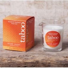 Массажная свеча для женщин с ароматом нектарина Ruf Taboo Peche Sucre 60 гр