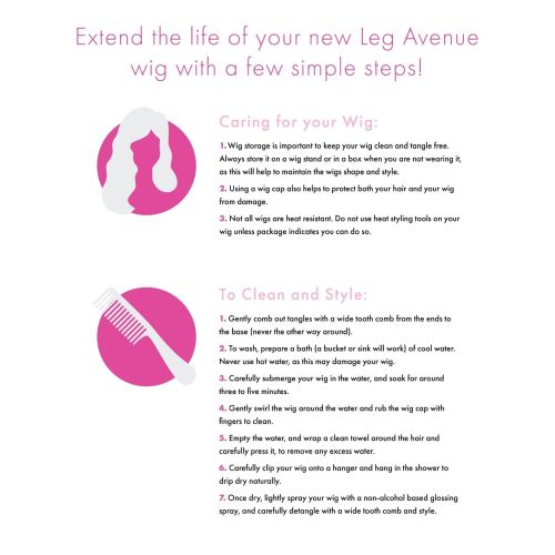 Перука з волоссям середньої довжини хвилястим сіро чорного кольору Leg Avenue