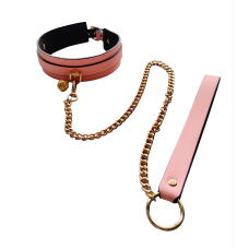 Нашийник з повідцем та дзвіночком БДСМ зі штучної шкіри зеленого кольору DS Fetish