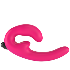 Безременной страпон с вибрацией  Sharevibe Fun Factory розовый 