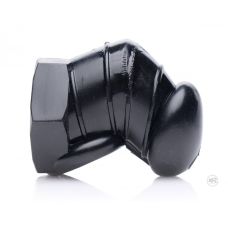 Пояс вірності чоловічий БДСМ силіконовий чорний Master Series Detained