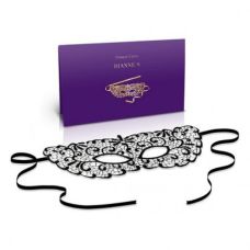 Маска на глаза ажурная черного цвета RianneS Soiree mask I Jane