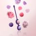 Вагинальные силиконовые шарики с держателем разных цветов Rianne S Pussy Playballs Coral Rose 4 штуки Вагинальные силиконовые шарики с держателем разных цветов Rianne S Pussy Playballs Coral Rose 4 штуки