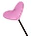 Двосторонній Стек у вигляді серця Клямка з гарматою рожевий DS Fetish