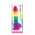 Фаллоимитатор реалистичный на присоске радужный NS Noveltiesна Colours Pride Edition Фаллоимитатор реалистичный на присоске радужный NS Noveltiesна Colours Pride Edition