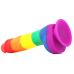 Фаллоимитатор реалистичный на присоске радужный NS Noveltiesна Colours Pride Edition Фаллоимитатор реалистичный на присоске радужный NS Noveltiesна Colours Pride Edition