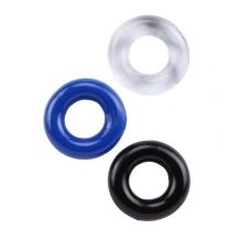 Набор эрекционных колец для пениса Chisa Donut Rings-Assorted 3 шт