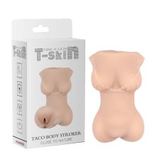 Телесная вагина мастурбатор из киберкожи CHISA T-skiN - Taco Body Stroker