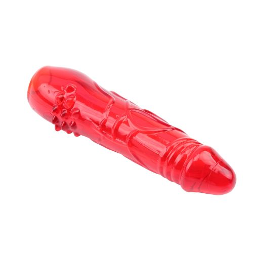 Вібратор з двома реалістичними насадками червоний CHISA Hotstorm Hers Dildo Kit