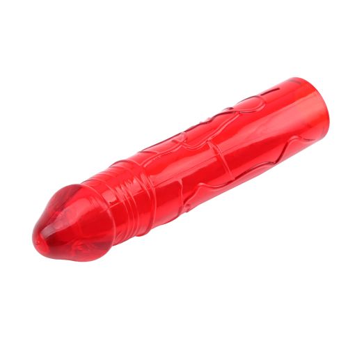 Вібратор з двома реалістичними насадками червоний CHISA Hotstorm Hers Dildo Kit