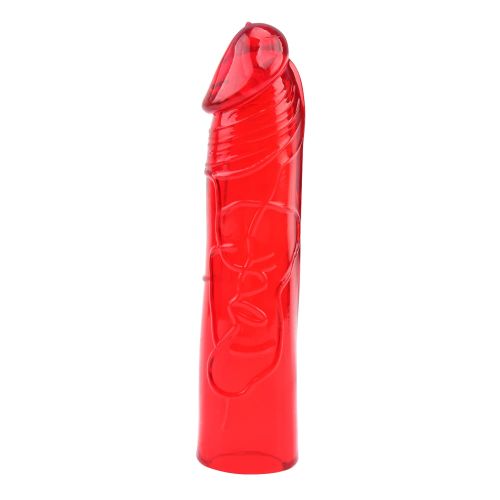 Вібратор з двома реалістичними насадками червоний CHISA Hotstorm Hers Dildo Kit