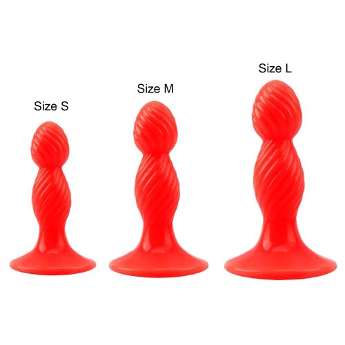 Набір анальних пробок червоні Chisa Anal Wave Probe Kit