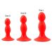 Набір анальних пробок червоні Chisa Anal Wave Probe Kit