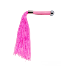 Флогер БДСМ силіконовий рожевого кольору DS Fetish