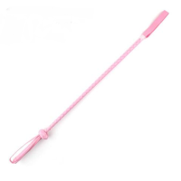 Шлепалка БДСМ розового цвета DS Fetish Whip