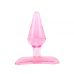 Анальна пробка рожева Basic Training Gun Drops 291307