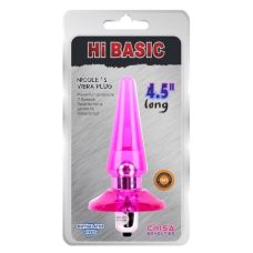 Анальный плаг с вибрацией Chisa NICOLE'S Vibra Plug розовый
