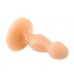 Анальна пробка на присоску CHISA Small Wave Probe тілесний