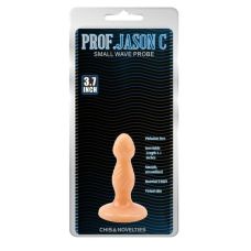 Анальна пробка на присоску CHISA Small Wave Probe тілесний