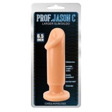 Анальная пробка на присоске с головкой slim dildo 291339