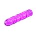 Фалоімітатор реалістичний рельєфний фіолетовий CHISA HI-BASIC VIVID JELLY DILDO