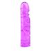 Фалоімітатор реалістичний рельєфний фіолетовий CHISA HI-BASIC VIVID JELLY DILDO