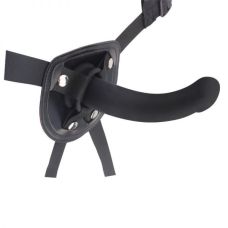 Страпон на ремен чорний Chisa Bend Over For Beginner