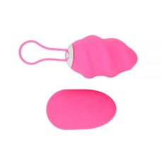 Виброяйцо Chisa Gyrating wave love egg розовое