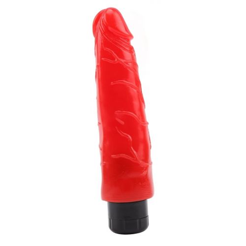 Вибратор реалистик вагинальный красный 21,5 см CHISA Devilish X2