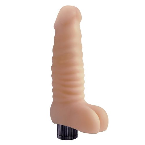 Вибратор вагинальный реалистичный телесного цвета CHISA 7.5
