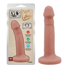 Фаллос на присоске реалистичный бежевый CHISA Eves Allure Flesh