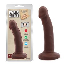 Фаллос на присоске реалистичный бежевый CHISA Eves Allure Brown