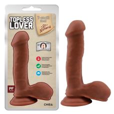 Фаллоимитатор реалистичный на присоске CHISA Topless Lover Latin