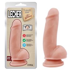 Фаллос на присоске реалистичный бежевый CHISA Lecher Flesh