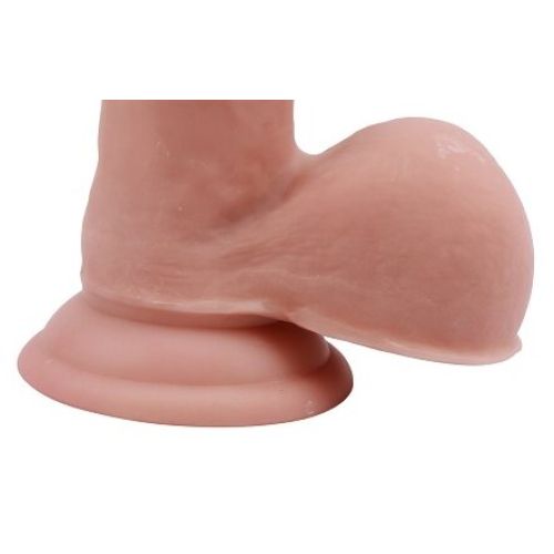 Реалістичний фалоімітатор з вираженою головкою на присоску тілесний CHISA Fornicator Flesh
