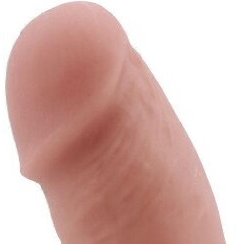 Реалістичний фалоімітатор з вираженою головкою на присоску тілесний CHISA Fornicator Flesh