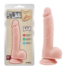 Фаллос на присоске реалистичный бежевый CHISA Peotillomania Flesh