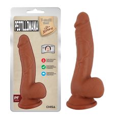 Фаллос на присоске реалистичный бежевый CHISA Peotillomania Latin