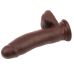 Фалос на присоску реалістичний коричневий CHISA Sex Lure Brown