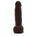 Фаллос на присоске реалистичный коричневый CHISA Philander Brown