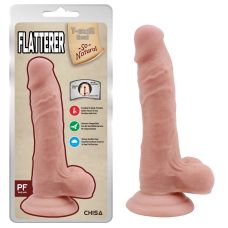 Фаллос на присоске реалистичный бежевый CHISA Flatterer Flesh