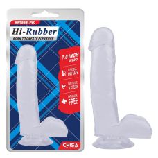 Фалоімітатор реалістичний на присоску прозорий CHISA 7.0 Inch Dildo