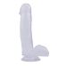 Фалоімітатор реалістичний на присоску прозорий CHISA 7.0 Inch Dildo