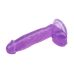 Фалоімітатор 17,5 / 3,6 см на присоску реалістичний фіолетовий CHISA 7.0 Inch Dildo Purple