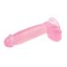 Фалоімітатор 17,5 / 3,6 см на присоску реалістичний рожевий CHISA 7.0 Inch Dildo Pink
