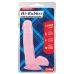 Фалоімітатор 17,5 / 3,6 см на присоску реалістичний рожевий CHISA 7.0 Inch Dildo Pink