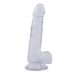 Фалоімітатор реалістичний на присоску прозорий CHISA 7.7 Inch Dildo