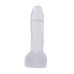 Фаллоимитатор на присоске реалистичный прозрачный CHISA 7.7 Inch Dildo Clear